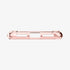 042CS20924 - iPhone SE Ultra Hybrid case in rose crystal showing the back